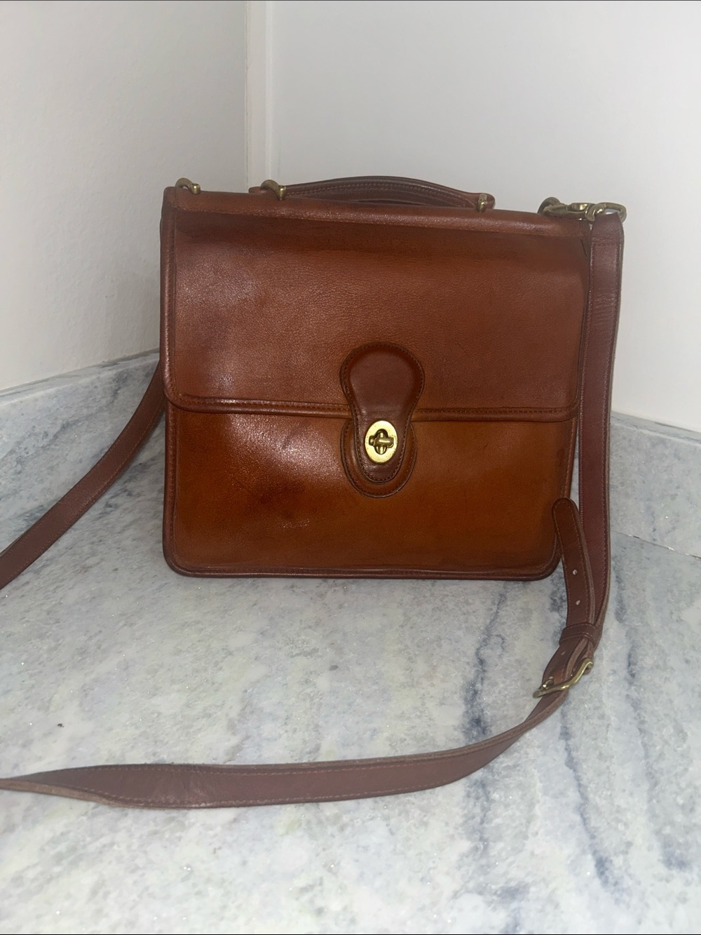 COACH Willis vintage bag  E4C 9927